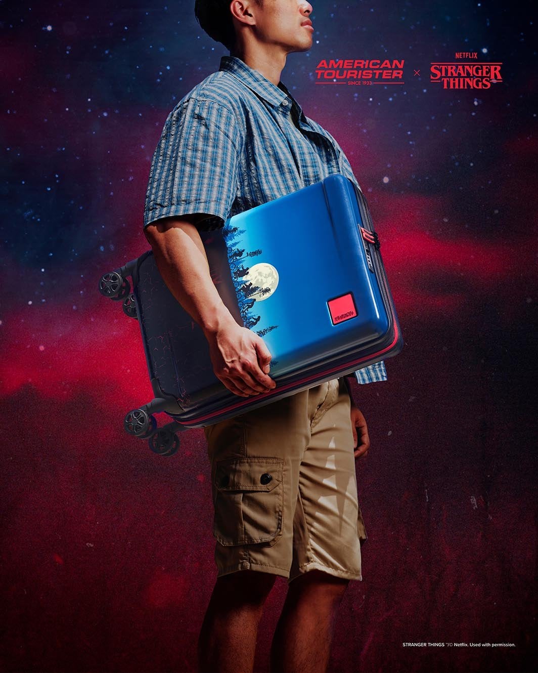 STRANGER THINGS SP55/20 FOLDABLE LUG TSA  lifestyle | American Tourister