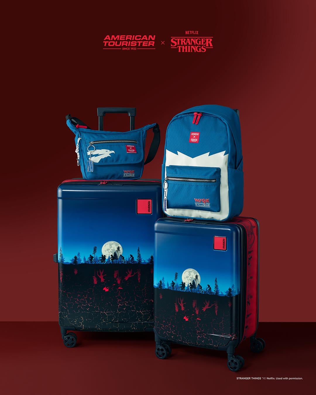 STRANGER THINGS SP55/20 FOLDABLE LUG TSA  lifestyle | American Tourister