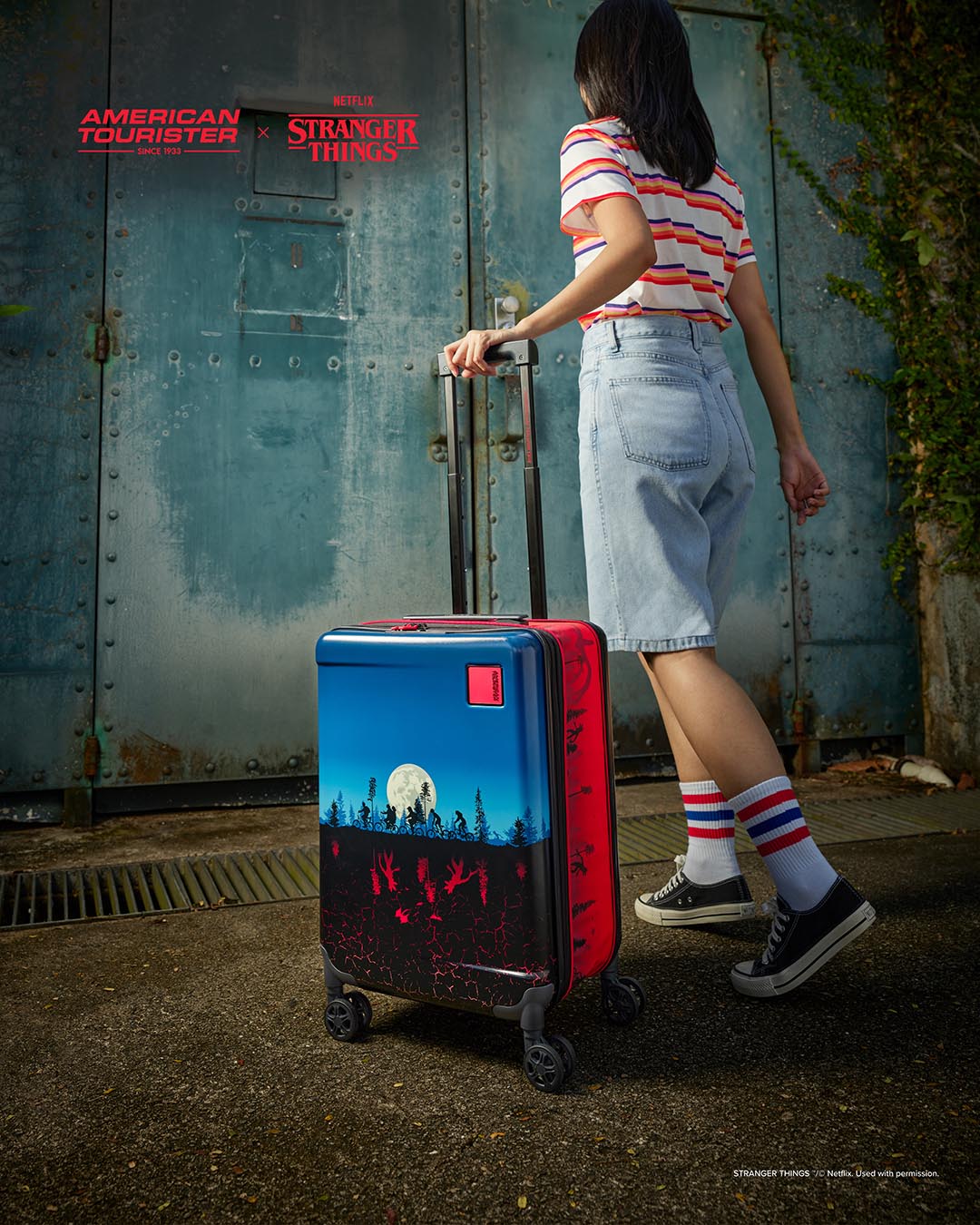 STRANGER THINGS SP55/20 FOLDABLE LUG TSA  lifestyle | American Tourister